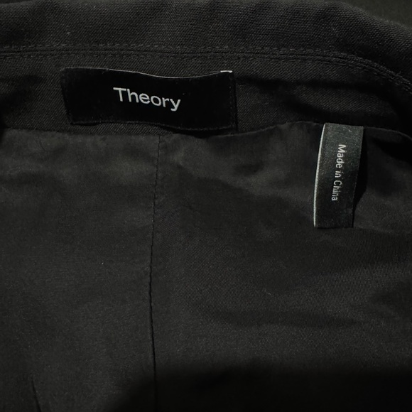 THEORY | Wool Blend Blazer  Black Dress  Size 00 - Picture 11 of 11